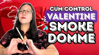 Smoking Asian Domme Mommy: VDay Chainsmoke Commands + Praise & Control Strip