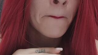 Close-Up Nostrils Intense Flare Tease