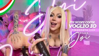 Mi Scopi Come Voglio Io: Fidanzata con Dildo JOI ITA 720p