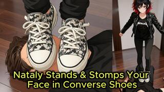 Your Place is Under My Converse Shoes | Face Standing and Stomping Animation