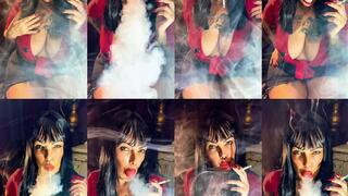Creamy smoke, lips and seduction: My art of smoking - Newport Menthol