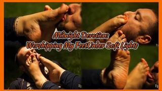 Midnight Devotion: Worshipping My Feet Under Soft Lights Ft LondonFootLover