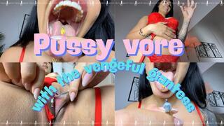Pussy vore with the vengeful giantess