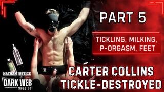 Pornstar Carter Collins Tickle-Destroyed On The Bed (Part 5)