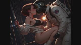 A Space Ecstasy - AI Generated