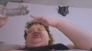 Fat Trans dude sends you videos of him being gross