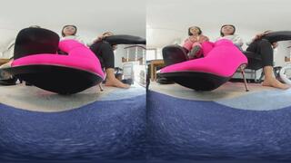 3DVR180 3 Giant Boots Dominate Little People C4sgiantess26