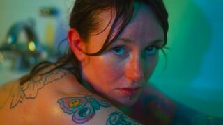 Bath Ritual Turns to Hard Dildo Riding & Intense Orgasm, wet and messy orgasm