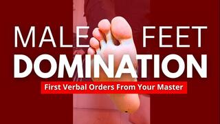 Socked and BareFeet Domination - First Verbal Orders From Your Master