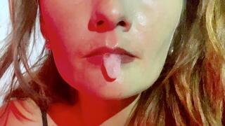 Darkside Choking - Hacking Coughs, Massive Drool Spit, Teary Eyes Humiliation 4K