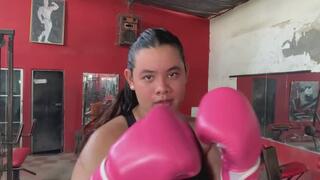 A SOAKED BOXING CLASS