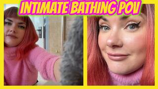 Thorough Bum Scrubbing & Intimate Bathing POV