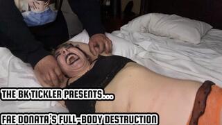 FAE DONATA’S FULL-BODY DESTRUCTION