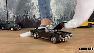 Ford Mustang 65 Toy Car Crush