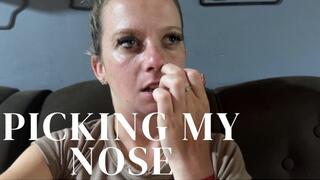 picking nose fetish
