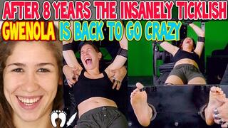 AFTER 8 YEARS THE INSANELY TICKLISH GWENOLA IS BACK TO GO CRAZY - HD WMV