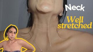 My neck highlighting its best features