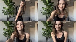 Flirty Playful Fat Humiliation Fetish - Your Skinny Girlfriend Teases You about Weight Gain