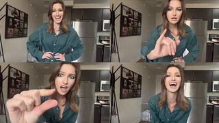 JOI Small Penis Humiliation Fetish Female Boss Laughs At Your Tiny Cock and Makes Your Jerk It in Her Office