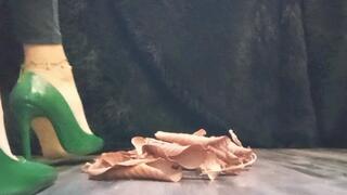 What a rich sound it makes when crushed by my stiletto heels (8)