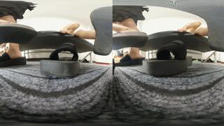 3DVR180 ERER LELE Black Thick-soled Sandals Crushingly Popular