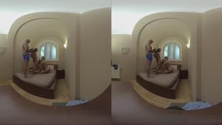 Double Blowjob To Matt Leads To Hardcore Hammering For Busties Merida Sat And Peachy Alice!