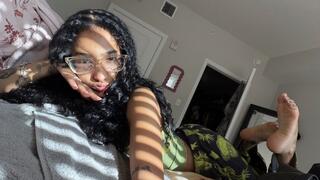 Perfect Feet spitting joi