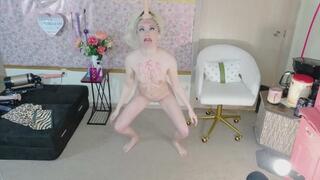 Gagging Filthy Then Playing With My Pussy - Sophia Sinclaire wants that sexy cum - 4K MP4