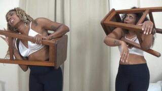 TRAPPED BY THE CHAIRS - The More They Move, The Tighter It Gets