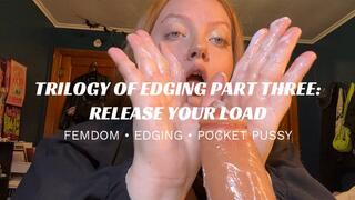 Trilogy of Edging Part Three Release Your Load
