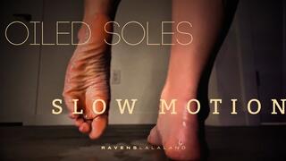 Oiled Soles Slow Motion â€” Goon to My Feet Slowly and Silently