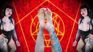 My satanic feet - JOI , WORSHIP , MINDFUCK