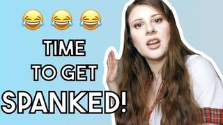 SPANKED by the Babysitter