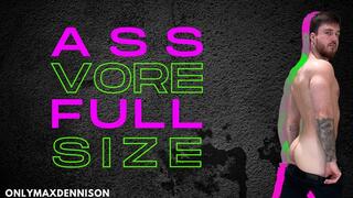 Full size bondage ass vore