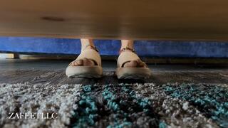 " I see you under there"