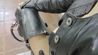 Lick my boots and feel my whip by Mistress Katherine in Black Berlin 110 Boots