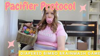 Pacifier Protocol: The Mezmerization Bimbofication Game