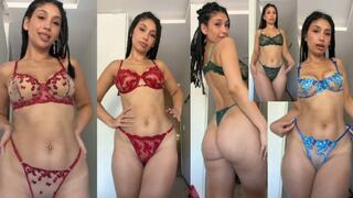 TRY-ON HAUL: Trying on all my new lingerie