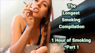 Smoking - The Longest Smoking Compilation on Clips4Sale - Snap Inhales, Natural Smoking Two Hours of Classic Smoking