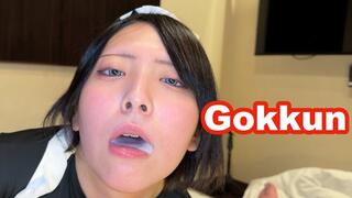 124. Little Devil Maid Instant Blowjob Swallow Finish