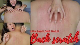 THE VAMPIRE ATTACK AGAIN!! Slave losing control to my nails and HARD back scratching