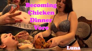 Becoming Chicken Dinner Vore With Bratty Luna[HD]