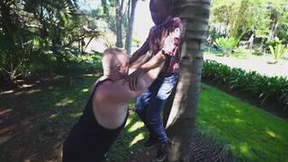 Extreme Size Comparison & Domination: Muscle Stud Elijah & Big Daddy Overpower Harold