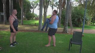 3-Way Outdoor Lift & Carry Session: Big Daddy, Elijah & Warren Handle Harold