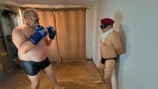 Silver Daddy Boxer — Gutpunch Round Challenge