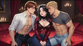 Bisexual Encouragement Fantasies #1B: Valentine's Day Bicurious Mindfuck Fantasy Roleplay (Animated)
