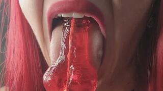 Sweet Mouth Control Slow Jelly Dick Shaped Domination