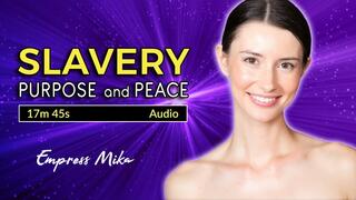Slavery: Purpose and Peace (Audio MP3)
