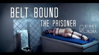 Blindfold & Belt Bound Prisoner