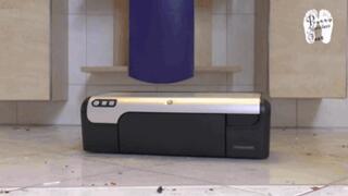 Printer under Buffalos floor view